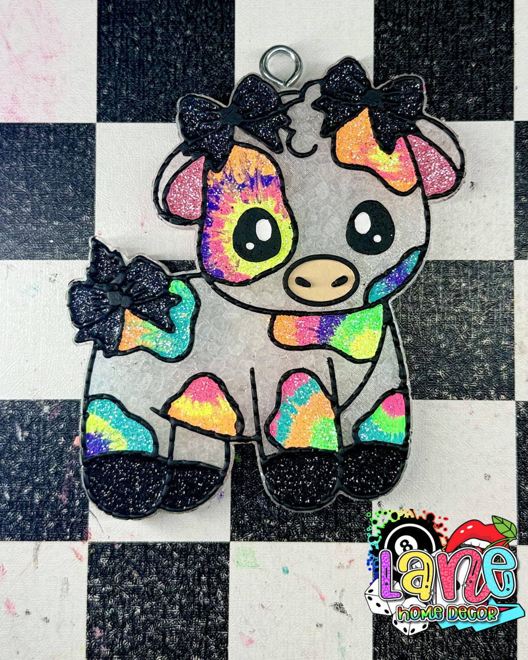 Custom Cow w/Bows