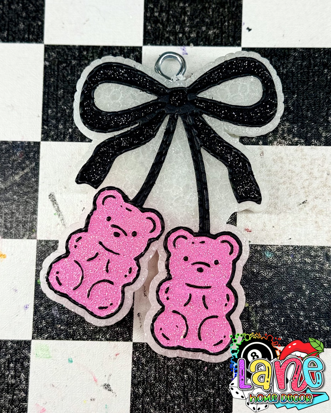 Custom gummy bear cherries