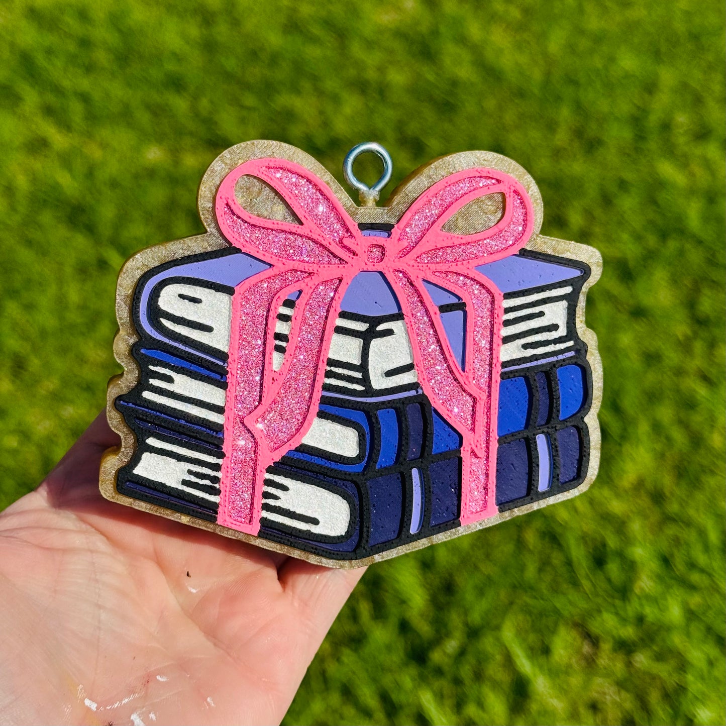 Custom Books Wrapped in Bow