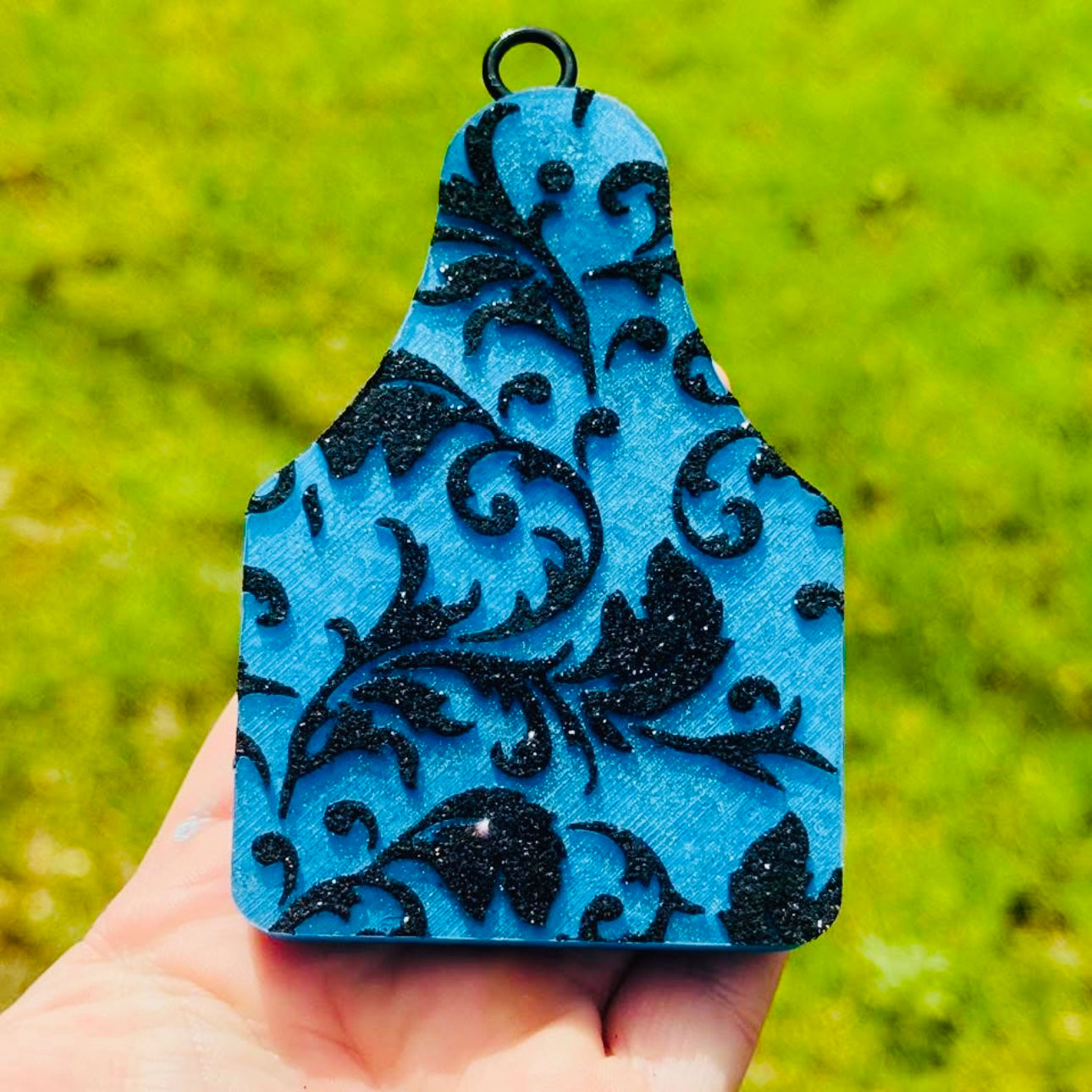 Custom Tooled Ear Tag