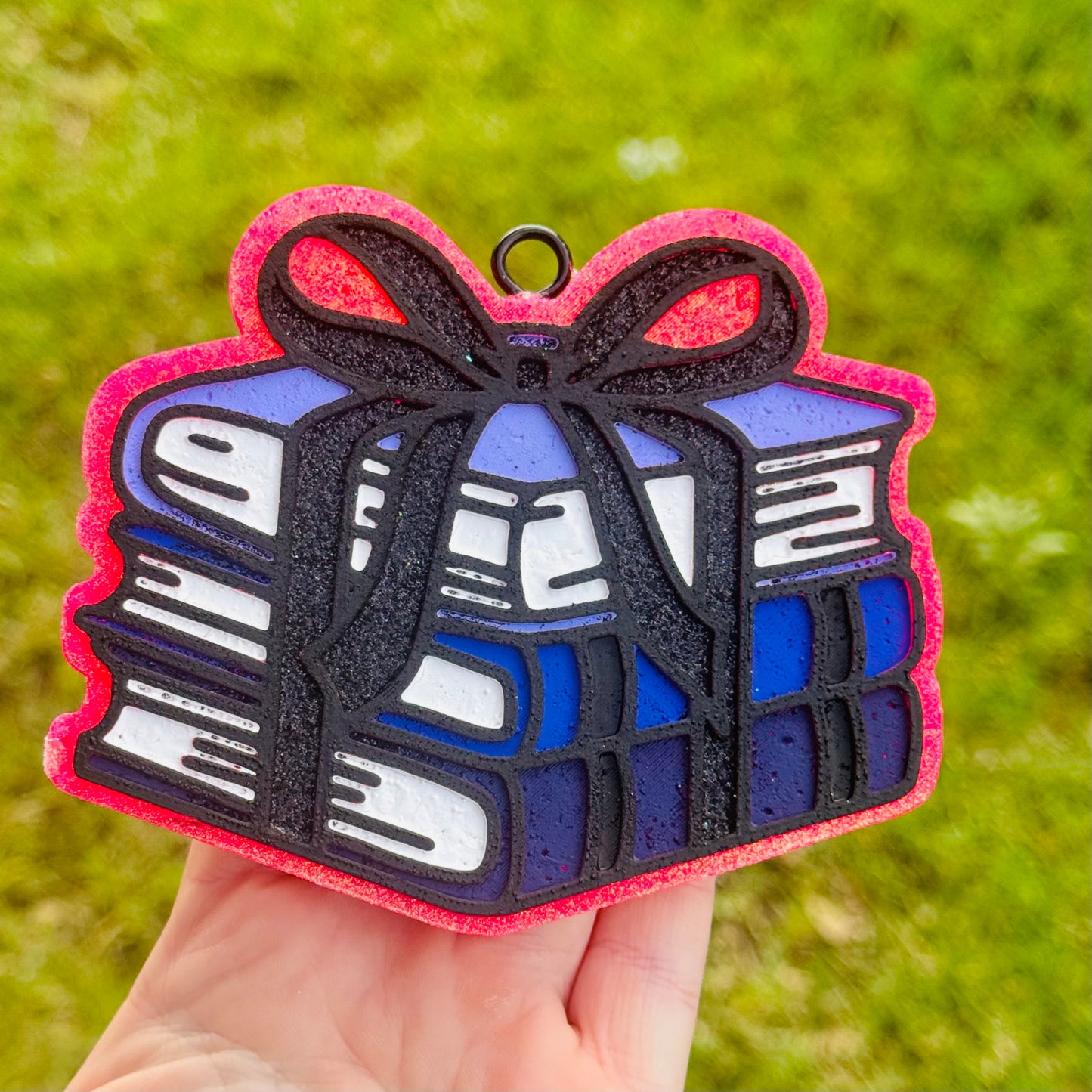 Custom Books Wrapped in Bow