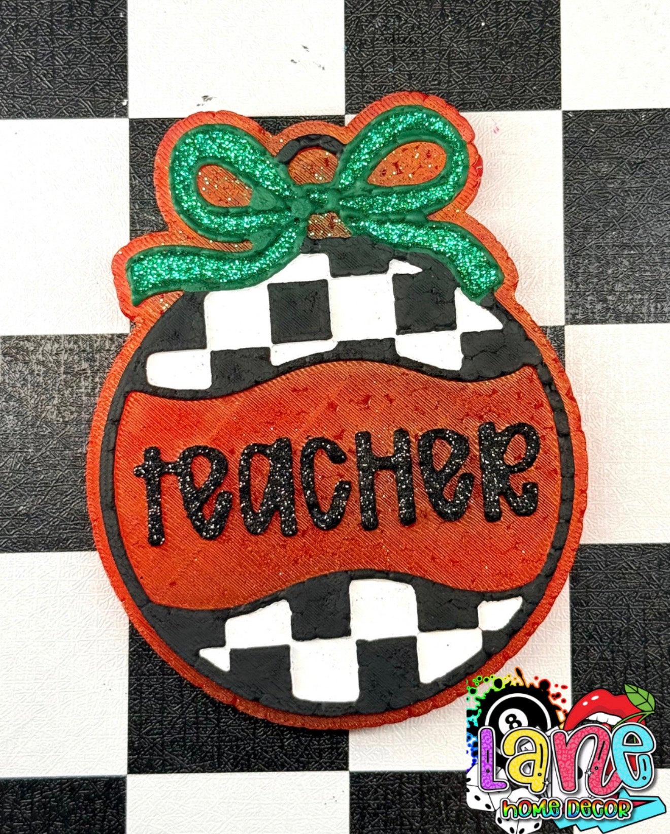 Custom Teacher Ornament