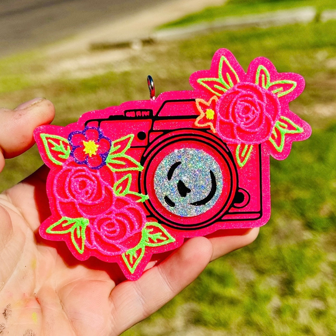Custom Floral Camera