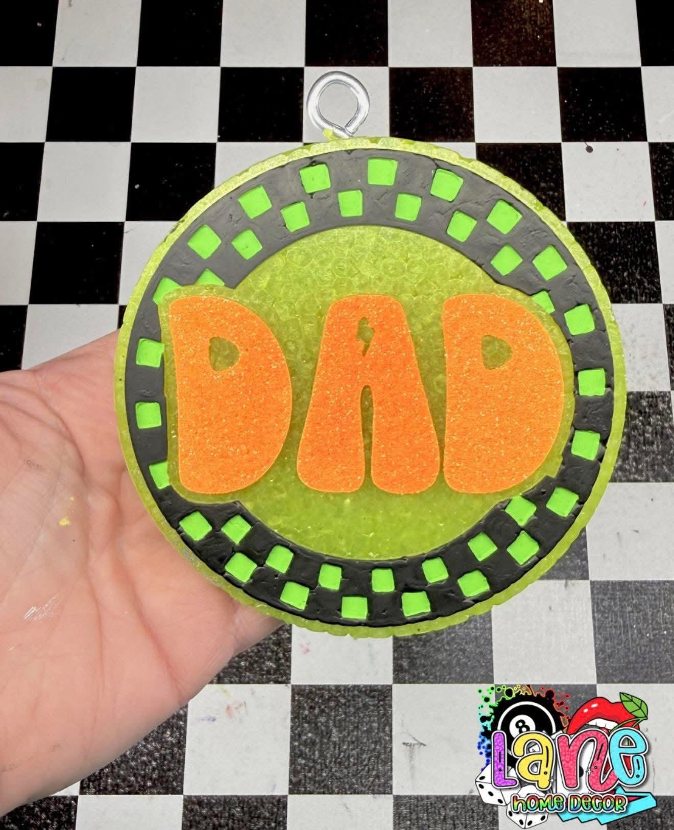 Custom Check Dad Circle