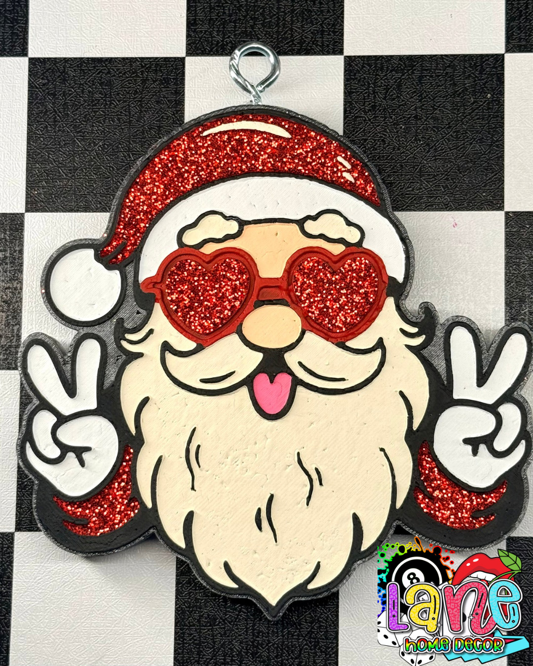 Custom Silly Santa