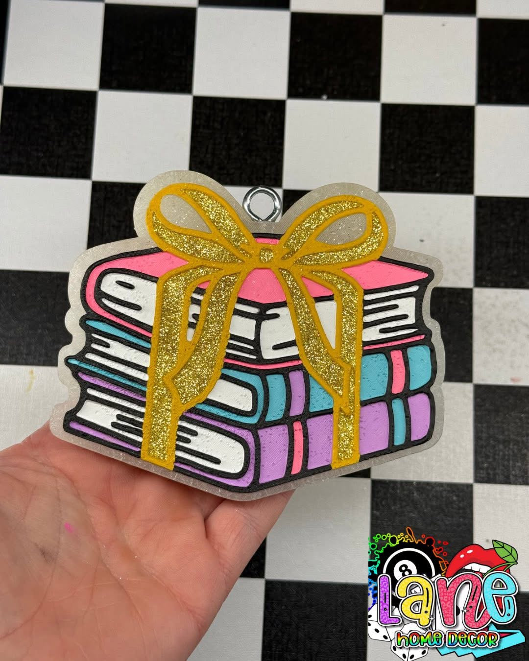 Custom 3 Books Wrapped in Bow