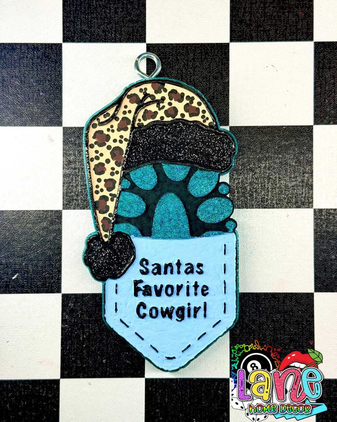 Custom Santa’s Favorite Cowgirl Concho