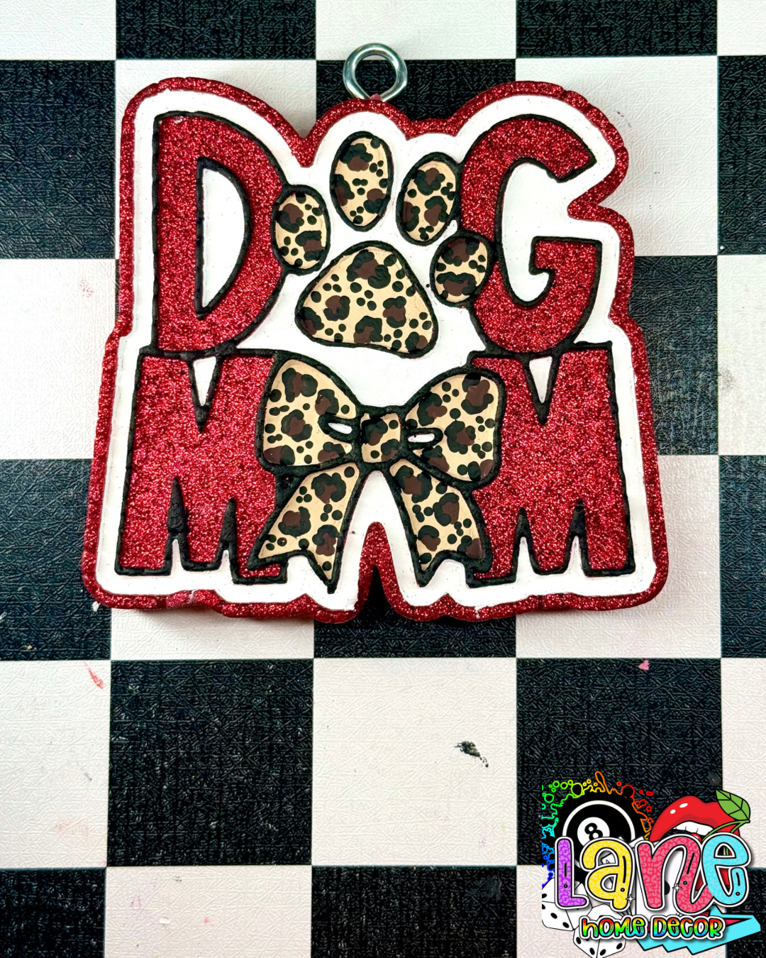 Custom Dog Mom w/Bow