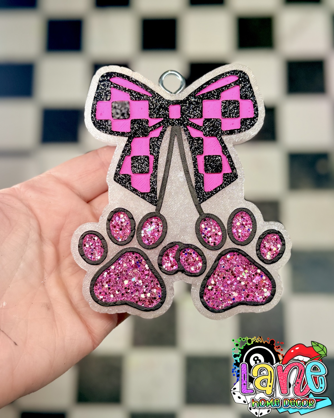 Paw Print Cherries RTS • pink sands