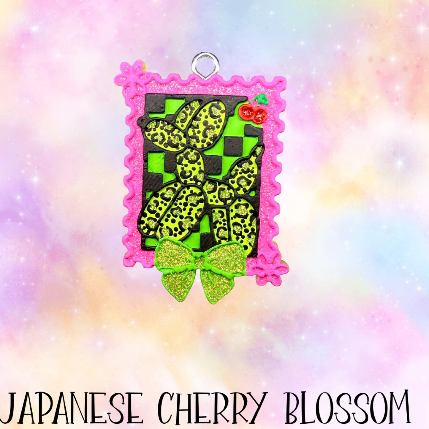Ballon dog stamp RTS • Japanese Cherry Blossom