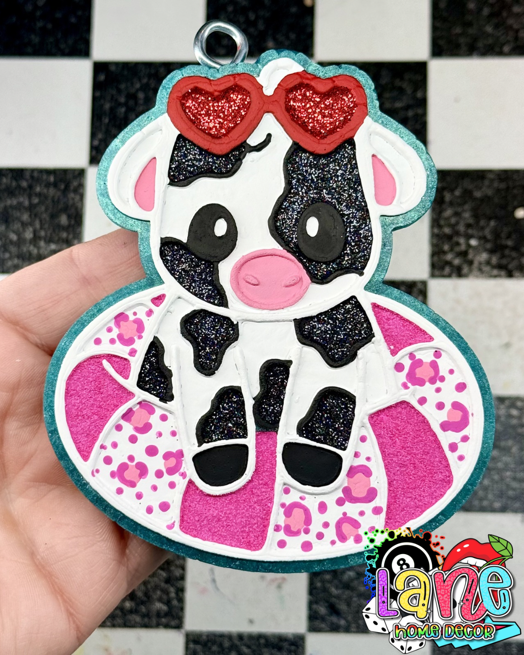 Pool floatie cow RTS • pink sands