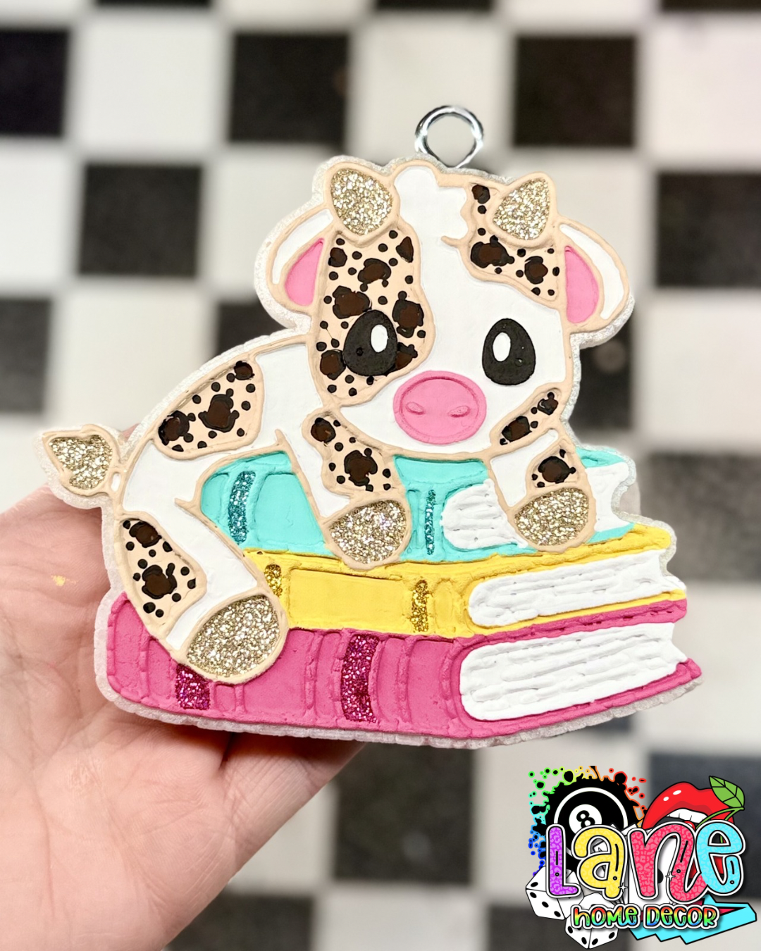 Bookish Cow RTS • sugared suede