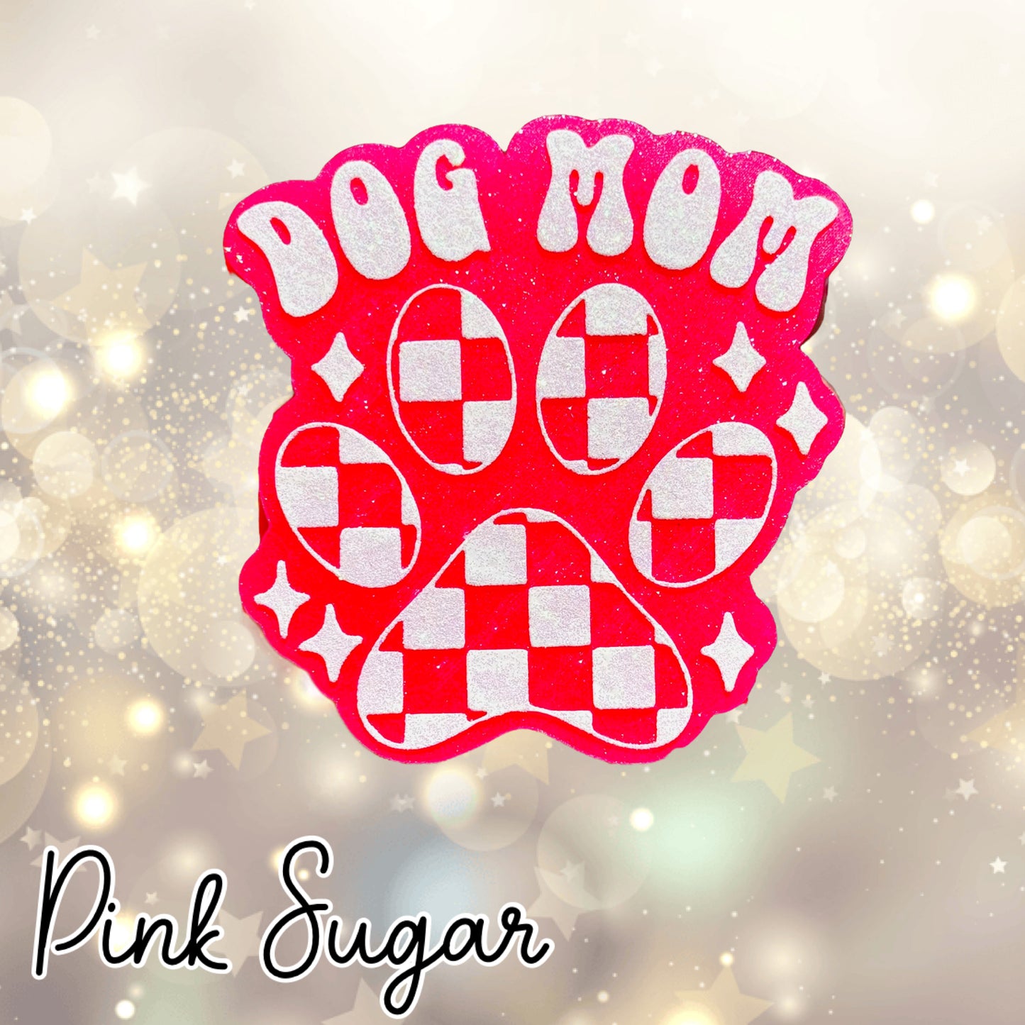 Checkeded Dog Mom RTS