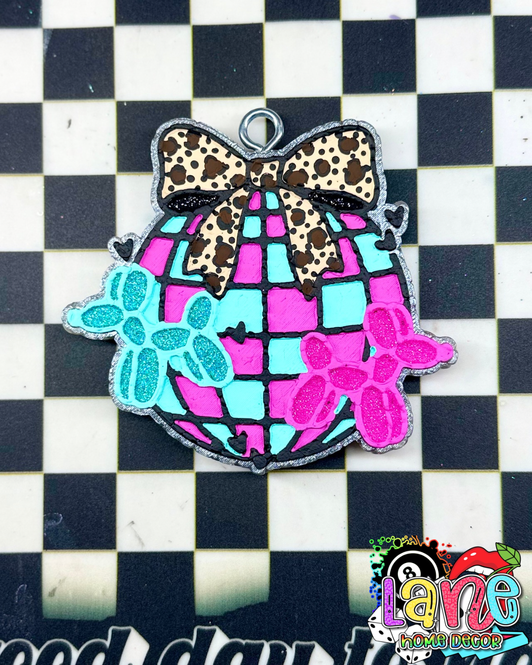 Balloon Dog Disco Ball RTS • Baja cactus blossom