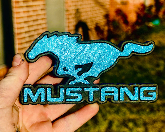 Custom Mustang Logo