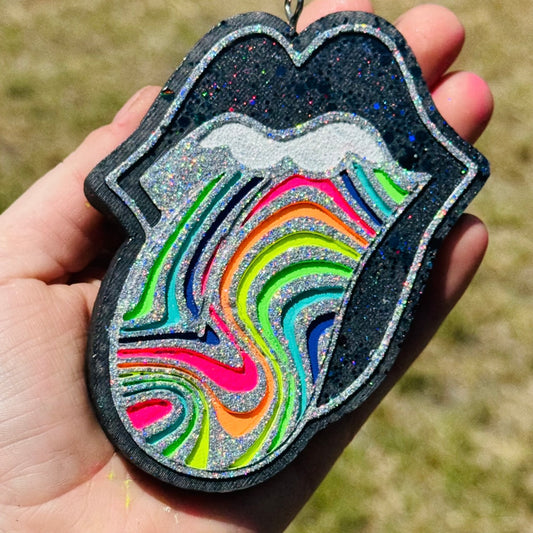 Custom Groovy Tongue Out