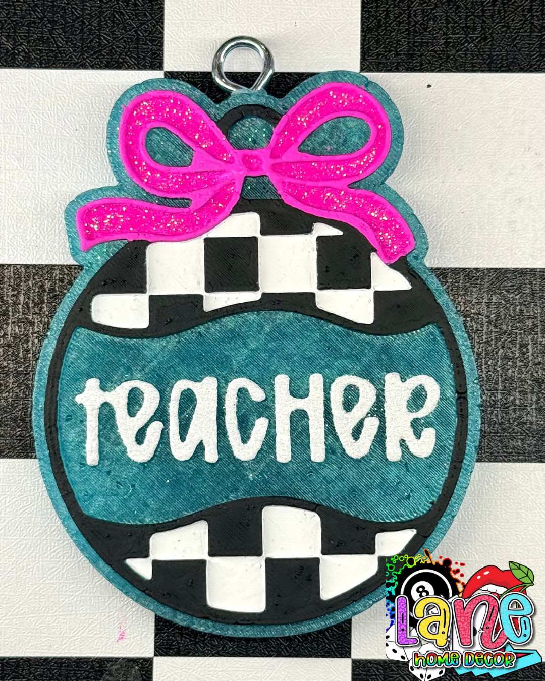 Custom Teacher Ornament