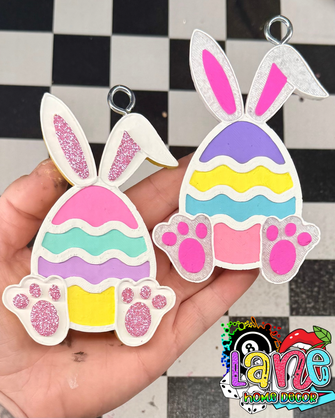 Custom Easter Bunny Egg