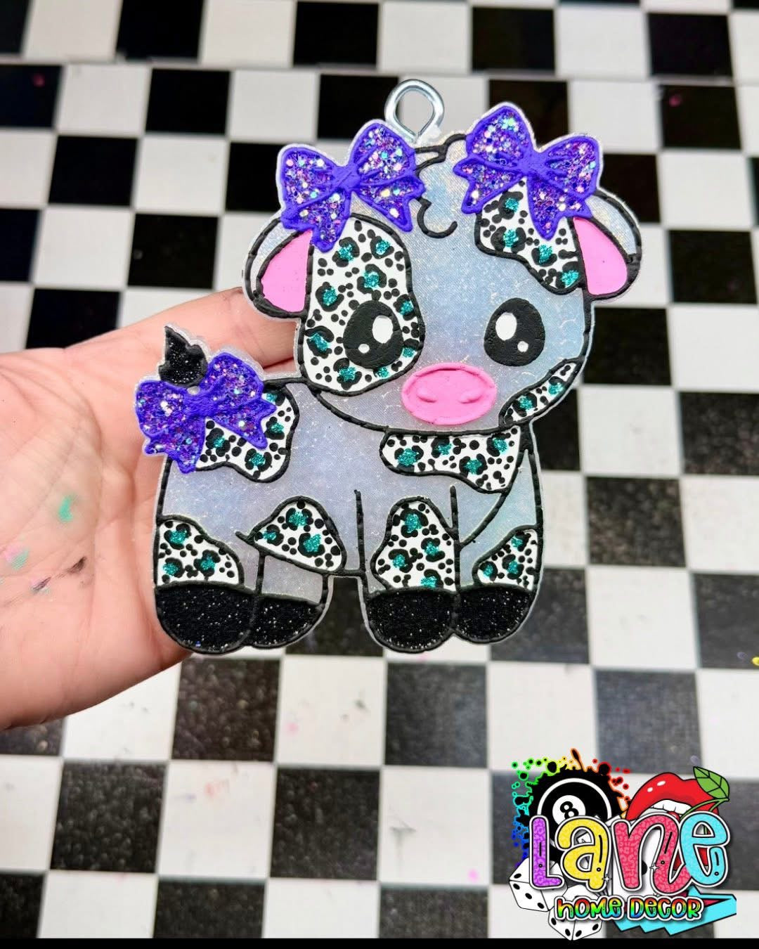 Custom Cow w/Bows