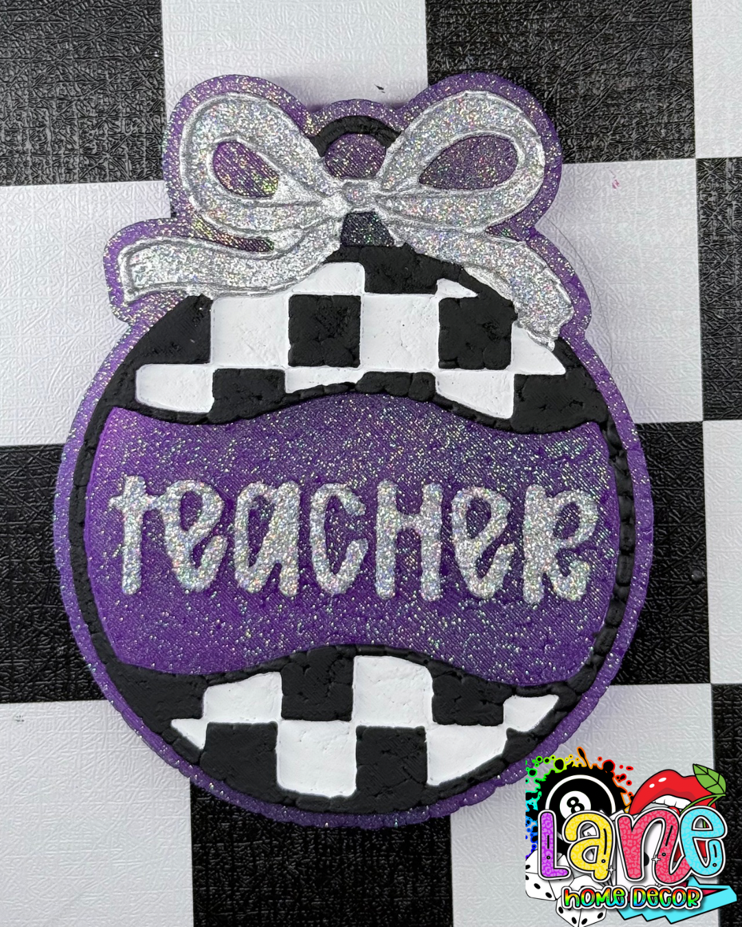 Custom Teacher Ornament