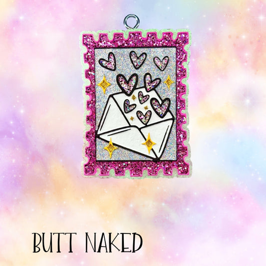 Valentines Stamp RTS • butt naked