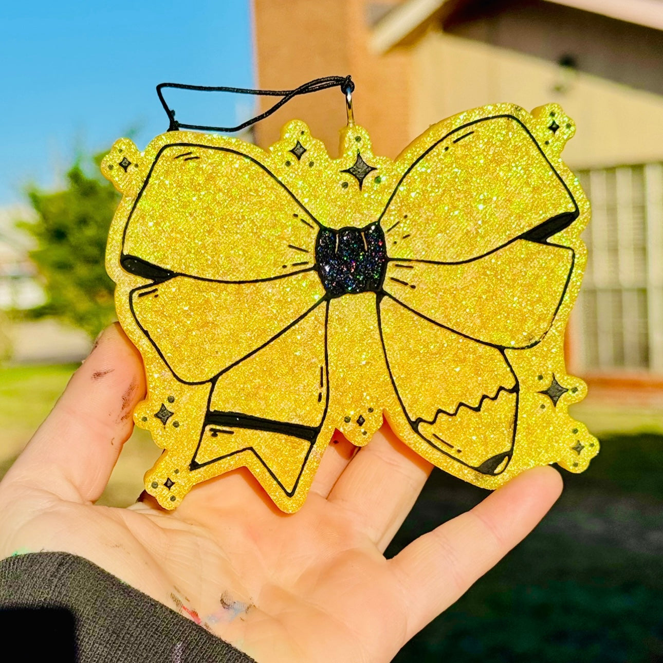 Custom Teacher Pencil Bow