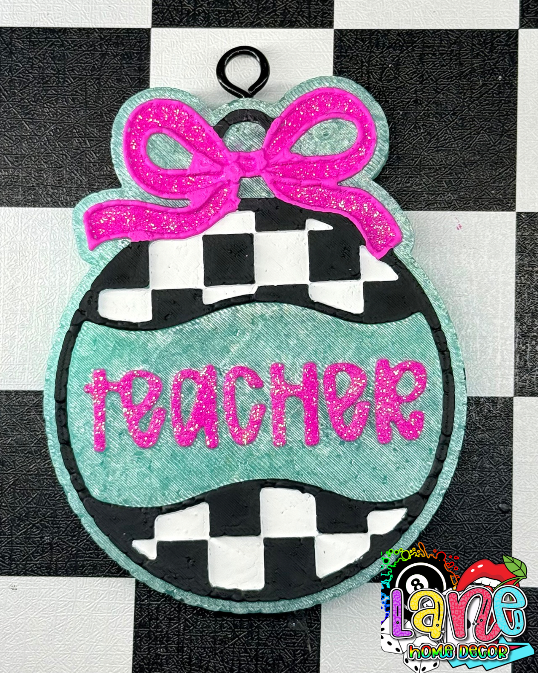 Custom Teacher Ornament