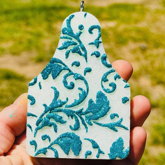 Custom Tooled Ear Tag