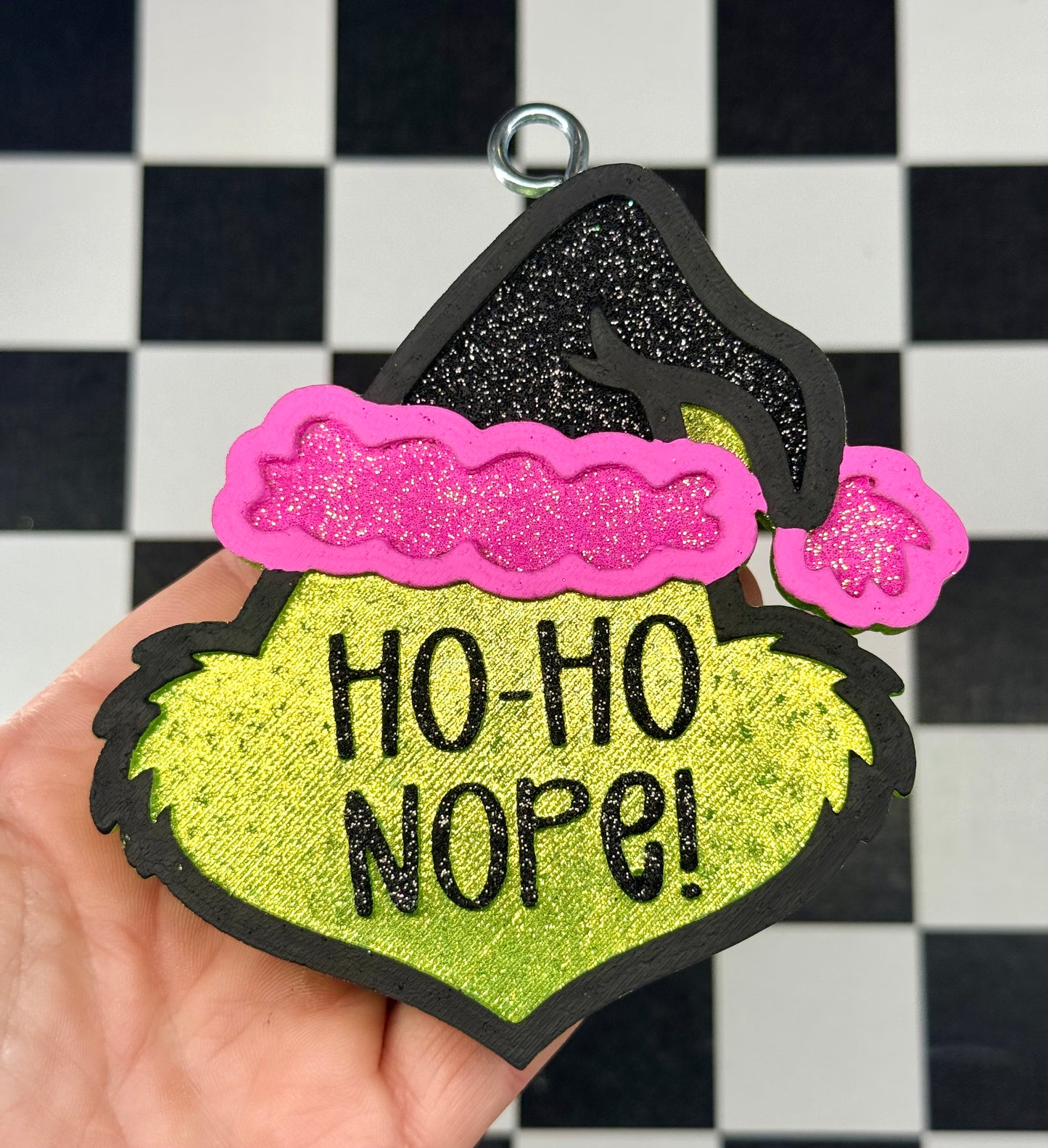 Custom Grinchy Ho Ho Nope