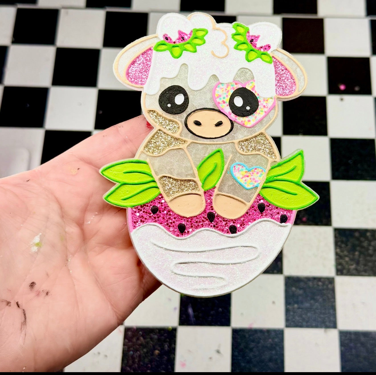 Custom Chocolate Covered Cow