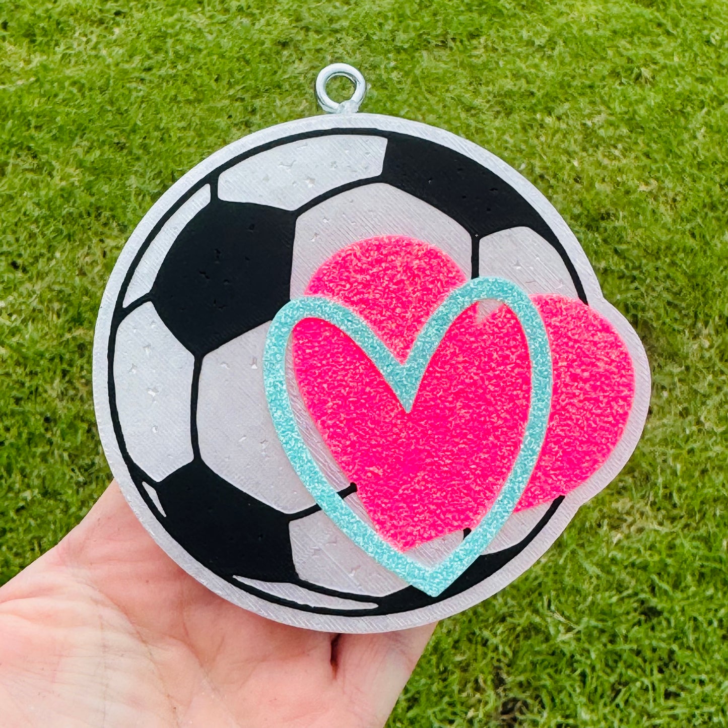 Custom Heart In Soccer Ball
