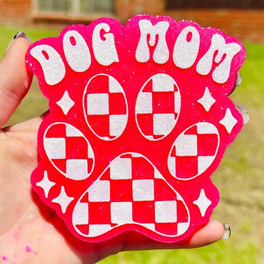 Custom Checkered Dog Mom