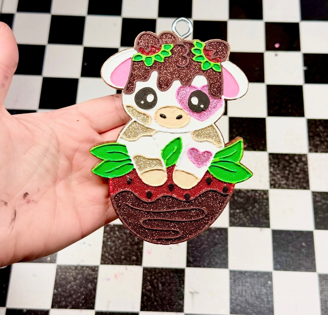 Custom Chocolate Covered Cow