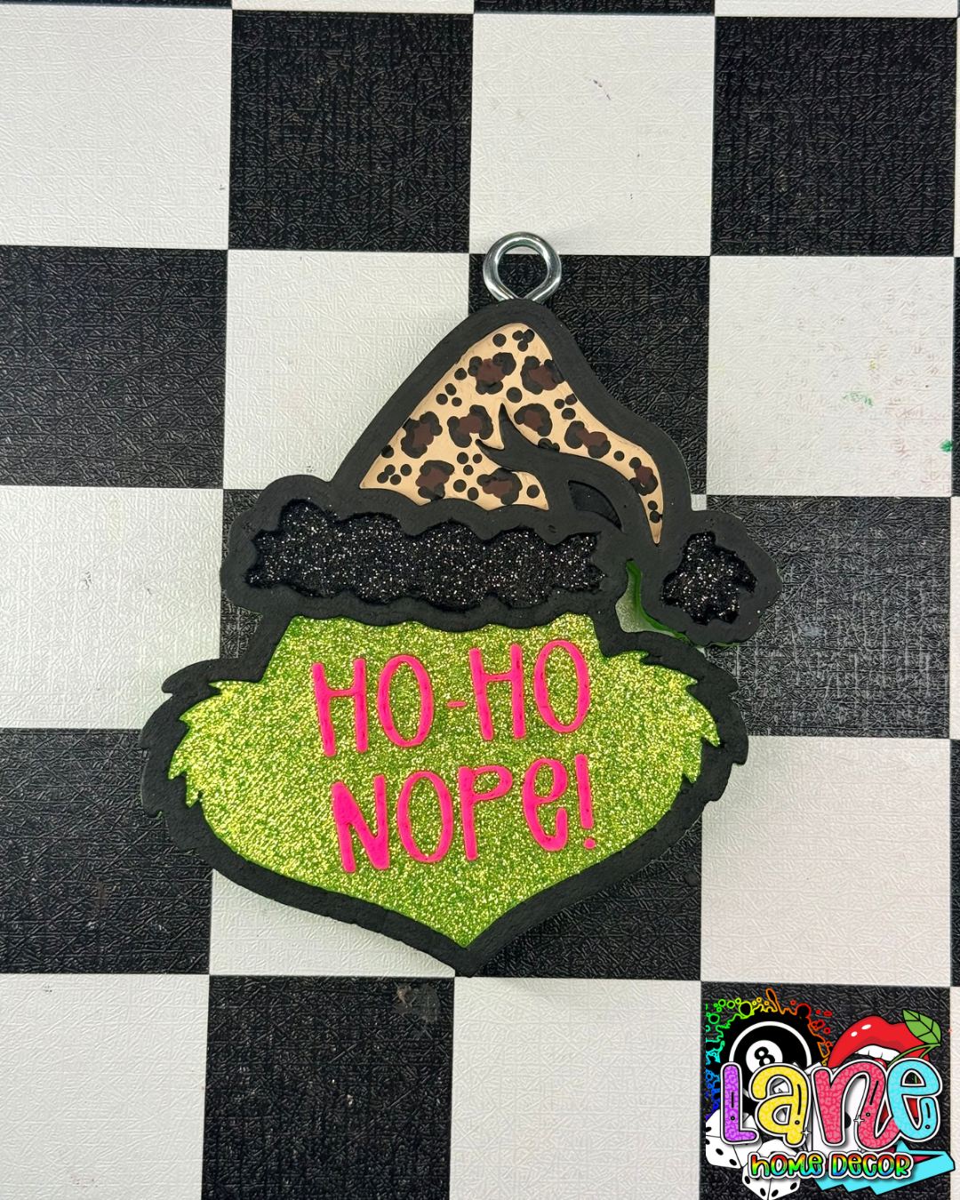 Custom Grinchy Ho Ho Nope