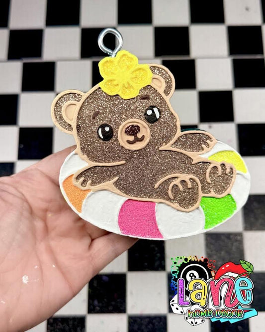 Custom Bear On A Float