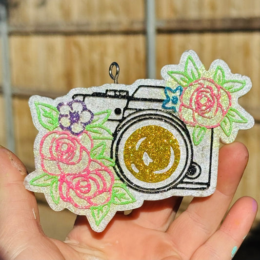 Custom Floral Camera