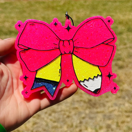 Custom Teacher Pencil Bow