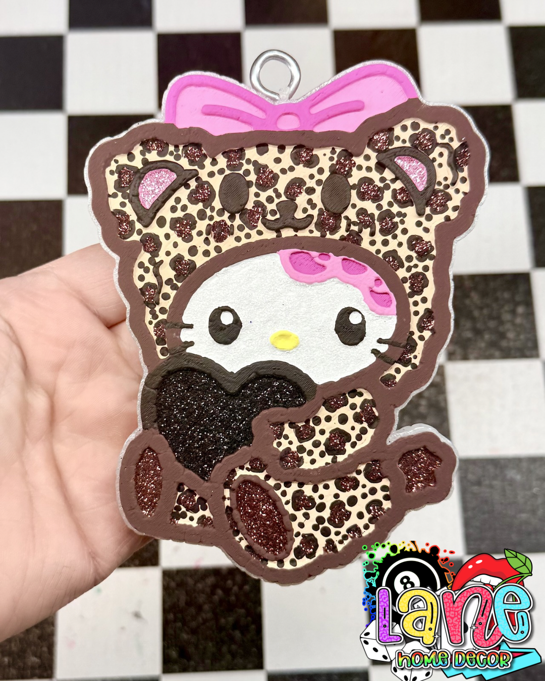 Custom Hello Kitty Bear w/Bow