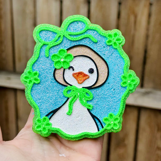 Custom Floral Goose