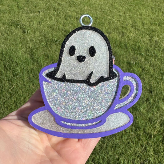 Custom Tea Time Ghost