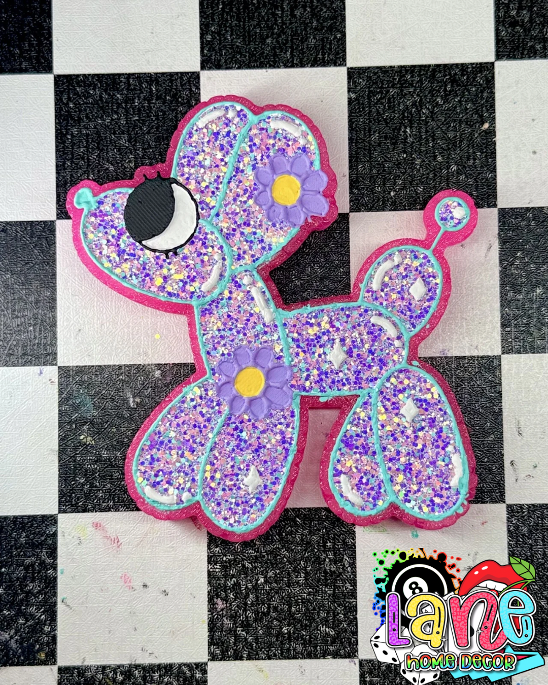 Custom Daisy Balloon Dog