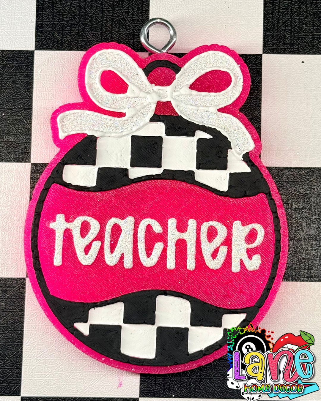 Custom Teacher Ornament