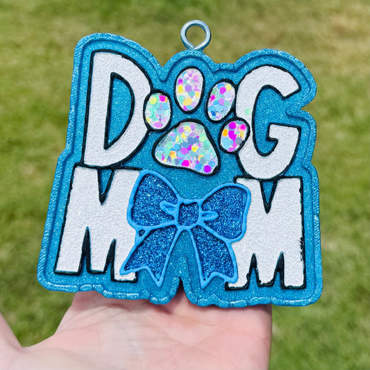 Custom Dog Mom w/Bow
