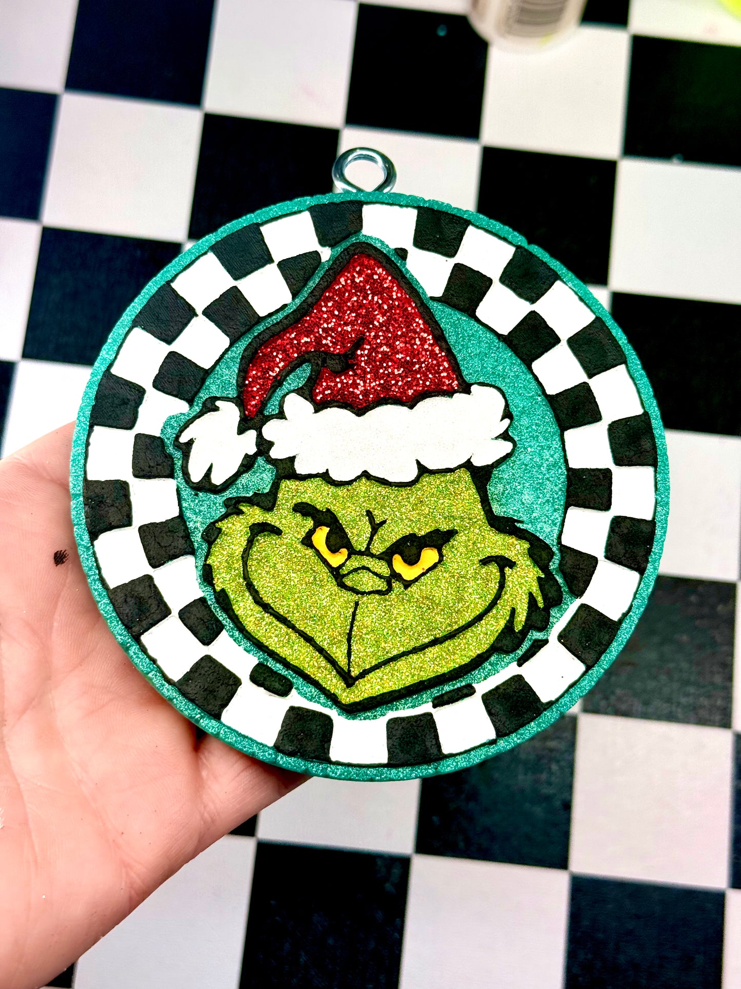 Custom Checkered Grinch