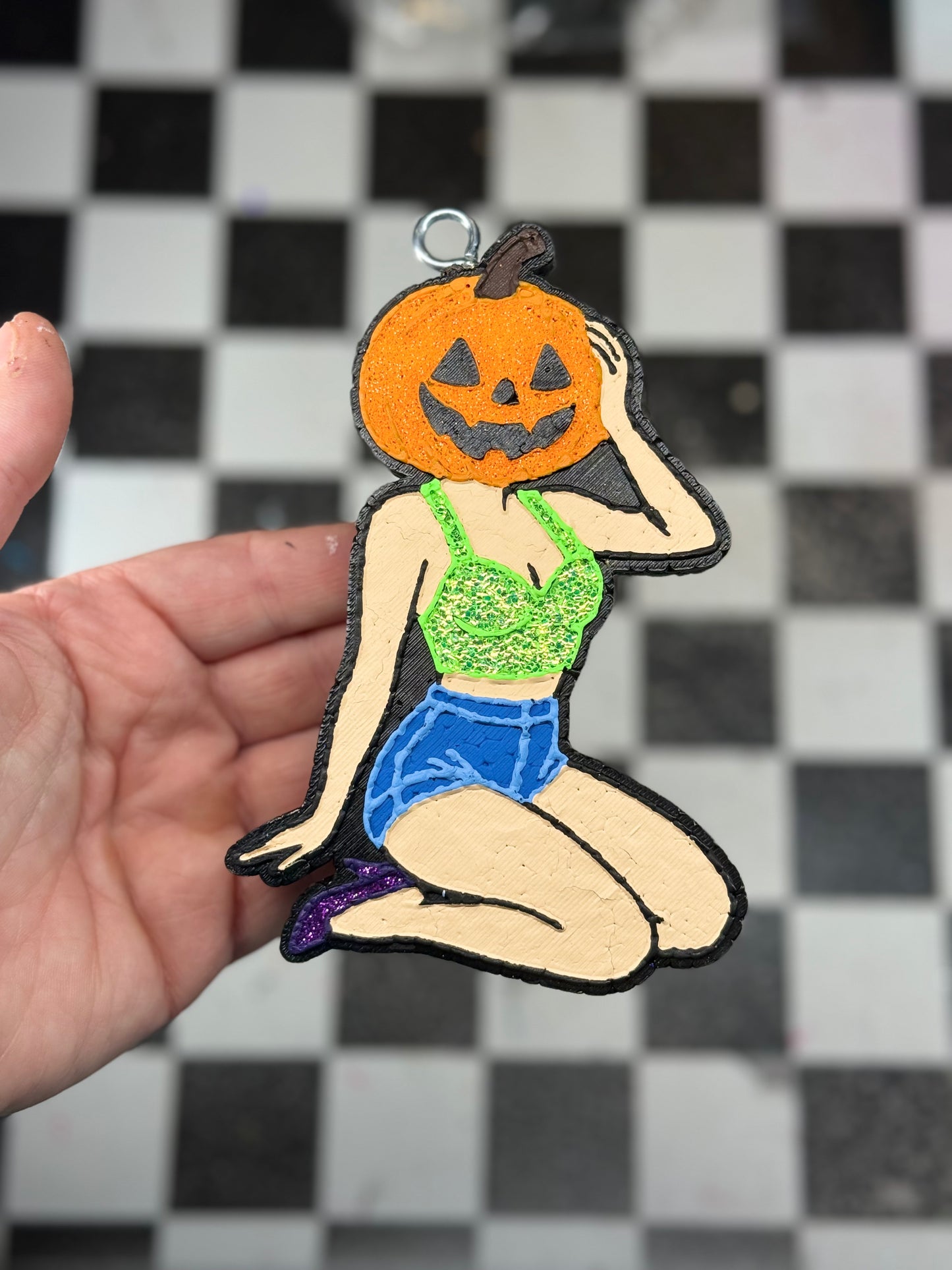 Pumpkin pin up RTS • Jax teller