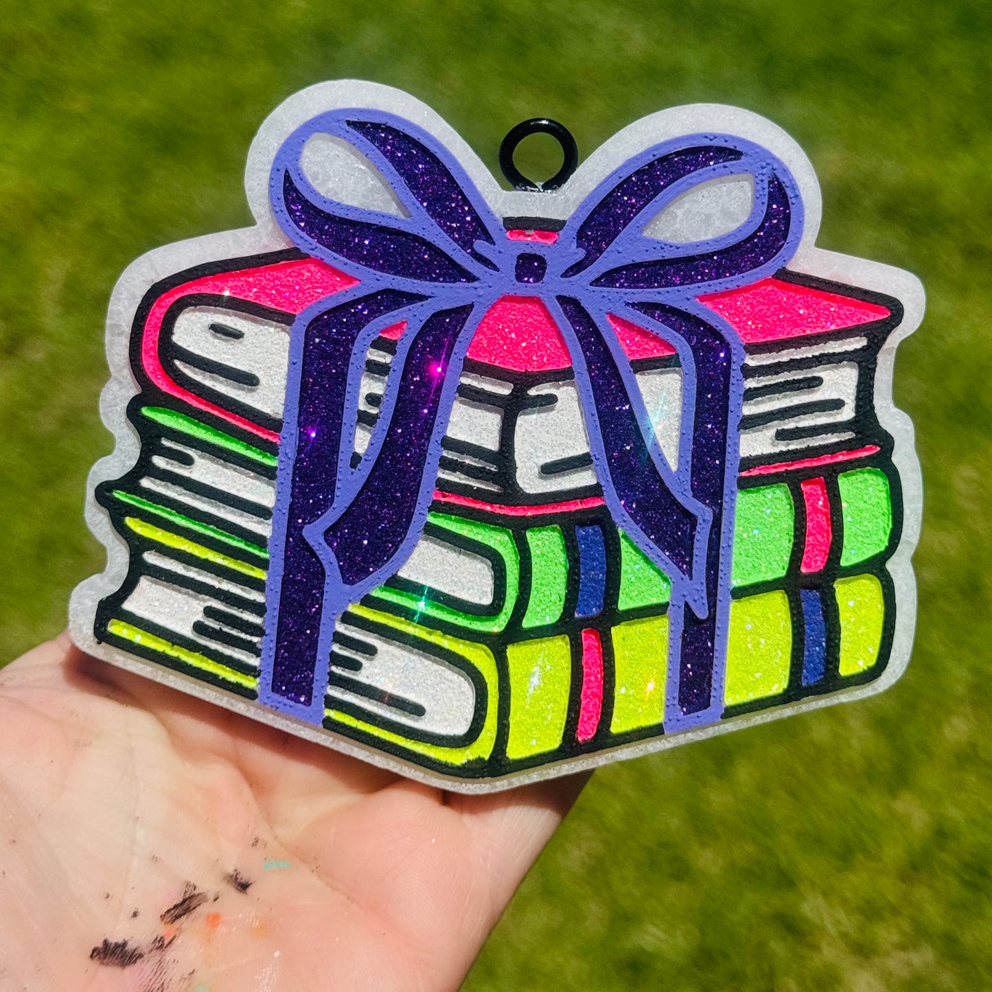 Custom Books Wrapped in Bow