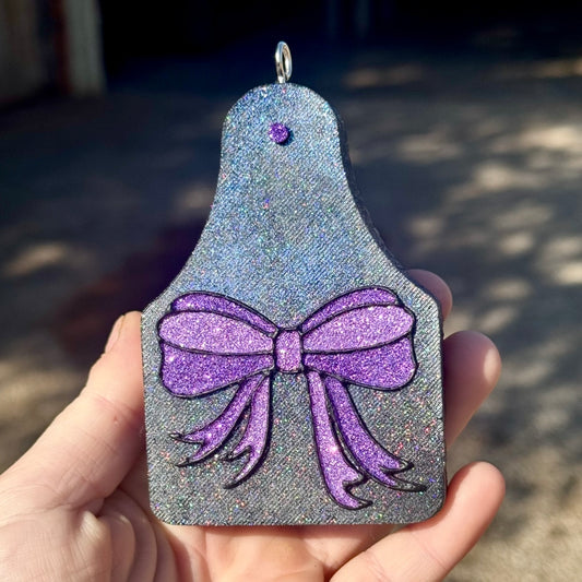 Custom Bow Ear Tag