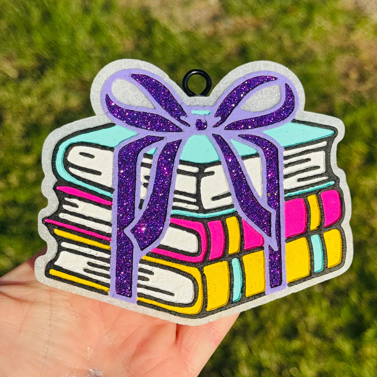 Custom Books Wrapped in Bow