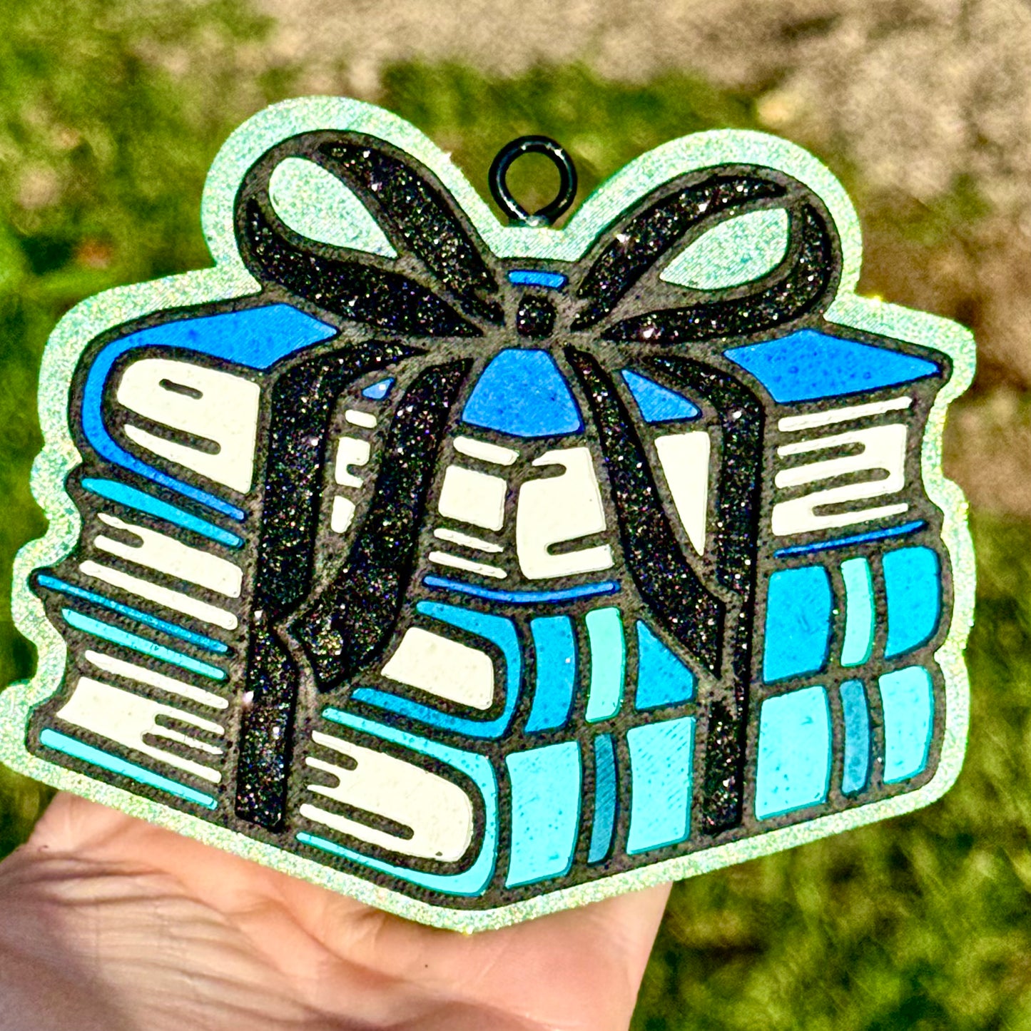 Custom Books Wrapped in Bow