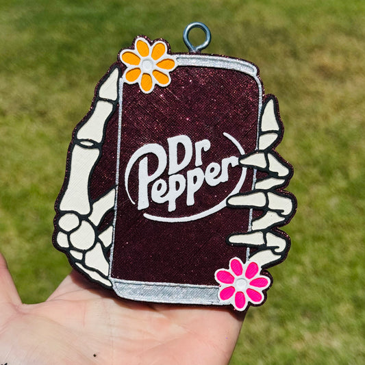 Custom Skeleton Hand Dr.Pepper